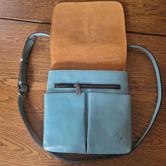 Patricia Nash Blue-Grass Shoulder Handbag - Picture 4 of 12